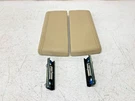12-16 Tesla Model Front Center Console Armrest Lid Set Tan Leather Oem LOT333. Fixed Price $69.30.