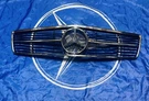 Mercedes C126 560SEC 500SEC 380SEC Hood Grille 1268800385 New Genuine.. Fixed Price $3300.00.