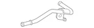 Genuine Nissan Drive Motor Inverter Coolant Line 21745-3JV0C. Fixed Price $35.46.