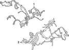 Genuine Nissan Engine Compartment Wiring Harness 24012-6RR1C. Fixed Price $982.78.