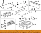 Gm Oem 22-23 Bolt Euv Rear Body Floor Interior Trim-charge Cable 24050459. Fixed Price $71.25.