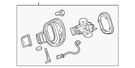 Genuine Gm Driver Side Charge Port Housing 42780310. Fixed Price $79.50.