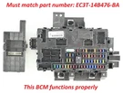 11 15 Ford Explorer Bcm Body Control Module Junction Fuse Box EC3T-14B476-BA. Fixed Price $140.24.