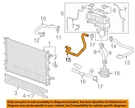 Gm Oem 14-15 Elr Cooling Radiator Components-coolant Hose 23116553. Fixed Price $82.81.