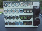 Vintage Sunpro Display Auto Shop Garage 20 Gauges. Fixed Price $199.95.