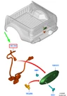 Ford Ranger T6 MK1 Tailgate Camera Wiring 2270082 HB3T-14B562-AA New Genuine. Fixed Price $75.41.