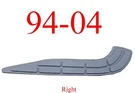 94 04 Chevy S10 Right Rear Step Bumper Pad GM1191107. Fixed Price $18.00.