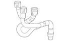 Genuine Gm Lower Hose 85836052. Fixed Price $40.61.