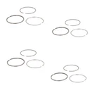 4X Piston Ring Set Std Dlc For Mercedes Cdi 82MM 120010010300 OM654 OM656. Fixed Price $355.60.