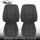 Replacement Fits 2009 - 2012 Ford Escape Front Solid Black Leather Seat Covers. Fixed Price $176.43.