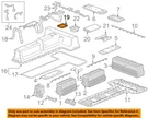 Gm Oem 16-19 Volt Electrical Battery-battery Cover Upper Seal 23258015. Fixed Price $38.25.