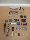 Vintage Volkswagen Vw Beetle Bug Parts Lot 33PC Set Emblem Resistor Radio Handle. Fixed Price $199.77.