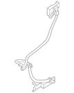 Genuine Nissan Negative Cable 24080-4FU0A. Fixed Price $44.71.
