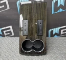 Oem 2012-2016 Tesla Model Center Console Base W/ Cup Holder Wood Trim. Fixed Price $79.99.