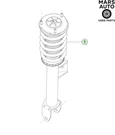2017-2021 Tesla Model Rwd Front Right Shock Assembly Oem 1044369-01-F. Fixed Price $280.00.