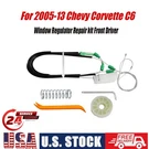 For 2005-2013 Chevy Corvette C6 Window Regulator Repair Kit Front Driver Left Us. Fixed Price $33.99.
