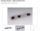 New Oem Passenger Side Tail Lamp Circuit Board Gm (16532716)2002-2009 Envoy. Fixed Price $130.00.