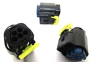 Lot Of 3 5 Way Trapezoidal Connector Plug For Bosch Pressure Sensor/housing Only. Fixed Price $12.99.