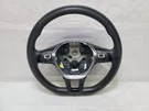2015-2018 Volkswagen Jetta Steering Wheel 3 Spoke Multifunction Leather Stitches. Fixed Price $140.00.
