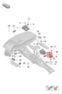 Genuine Porsche Panamera Control Panel Rear 971919709CFOV3. Fixed Price $431.68.