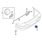 Ford Explorer 2011-2013 DA8Z15K859A Rear Parking Aid Sensor. Fixed Price $81.49.