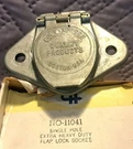 Genuine Cole Hersee #11041 Single Pole Power Extra Heavy Duty Flap Lock Socket. Fixed Price $29.88.