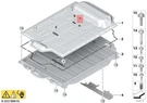 Genuine Bmw I20 Ix M60 Acoustic Pad Left High-voltage Battery 51717300829. Fixed Price $57.13.