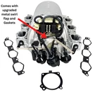 Intake Engine Manifold Assembly For Mercedes-benz Replaces Oe# A2721402401. Fixed Price $179.99.