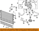 Gm Oem 14-15 Elr,volt Cooling Radiator Components-coolant Hose 23116555. Fixed Price $74.13.