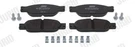 Jurid 573934J Brake Pad Set, Disc Ford Usa, Jaguar, Lincoln. Fixed Price $91.06.