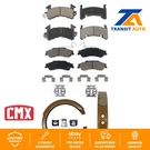 Front Rear Ceramic Brake Pads And Parking Shoes Kit For Chevrolet S10 Gmc Sonoma. Fixed Price $87.68.
