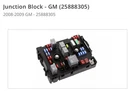 Junction Block Gm (25888305)2008-2009 New Original Part Express/savana. Fixed Price $295.00.