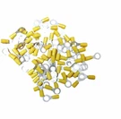 Box Of (60) Standard ET129XL 12-10 Gauge Ring Terminals 3/8" Stud. Fixed Price $18.30.