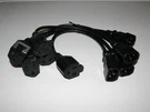 16AWG Pdu Power Monitor Adapter Cord Ft C14 5-15R Qty 5, Usa Seller, Quick. Fixed Price $23.95.