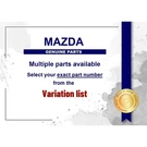 Genuine Mazda Cover Terminal Part No. GKH8-67-Z09A (GKH867Z09A). Fixed Price $81.54.