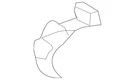 Genuine Volkswagen Connector Hose Clip 8R0-121-093. Fixed Price $5.75.