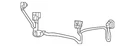Genuine Nissan Harness 26038-9HS0A. Fixed Price $121.43.