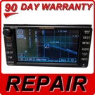 Repair Service Toyota Navigation Gps E7007 Radio 4 Cd Player Dvd Drive Stereo. Fixed Price $383.00.