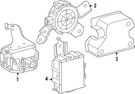 Genuine Lexus Hybrid / Electric Vehicle Sound Alert Speaker 86570-48090. Fixed Price $74.34.