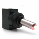 Metal Tip Led Toggle Switch - Red 20A/12V. Fixed Price $19.95.