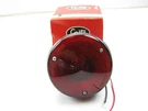 Grote 50892 4" Round Steel Two Stud Mount Stop / Tail Turn Lamp Light Red. Fixed Price $20.66.