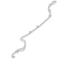 Genuine Nissan Antenna Cable 28241-3SG0A. Fixed Price $48.03.