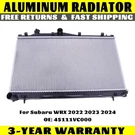 Aluminum Radiator W/o Transmission Oil Cooler For Subaru Wrx 2022 2023 2024. Fixed Price $113.99.