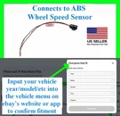 Fits Ram Dodge Jeep Abs Wheel Speed Sensor Connector Harness Plug Pigtail Wiring. Fixed Price $19.99.