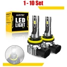 H8 H9 H11 H16JP High Low Beam Led Headlight Fog Drl Bulb White 6500K 2-20X. Fixed Price $38.86.