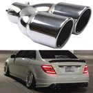 For Mercedes Benz Rear Dual Exhaust Muffler Tip Throat Tailpipe. Fixed Price $145.82.