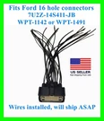Fits Ford 16 Hole Connector 7U2Z-14S411-JB WPT-1142 WPT-1491 Plug Wiring Pigtail. Fixed Price $34.89.