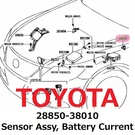 Toyota Lexus Genuine Oem Battery Current Sensor Assy 28850-38010 LS460L. Fixed Price $179.70.