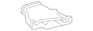 Genuine Mazda Drive Motor Battery Compartment Cooling Fan Duct VC67-30-280A. Fixed Price $31.07.