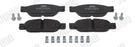 Jurid 573934J Brake Pad Set, Disc Ford Usa Jaguar Lincoln. Fixed Price $98.20.